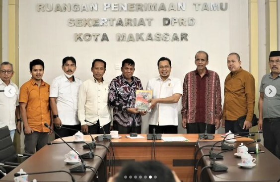 BK DPRD Makassar Terima Kunjungan BK DPRD Polman